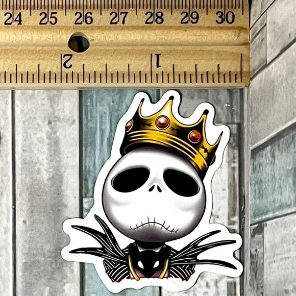 🌀10/$10🌀 Nightmare Before Christmas Waterproof Vinyl Sticker Decal - Picture 1 of 2